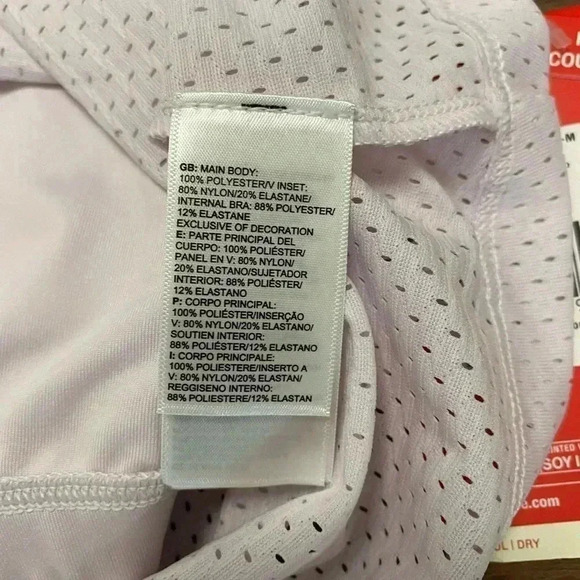 NWT The north face nyny bra top in orchid ice size medium - Picture 8 of 9